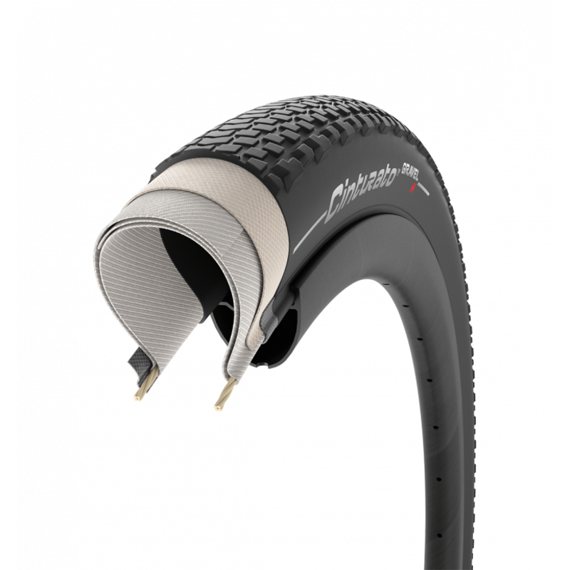 Pirelli Cinturato Gravel Hard Low Profile 650bx45 Tyre in Black-5