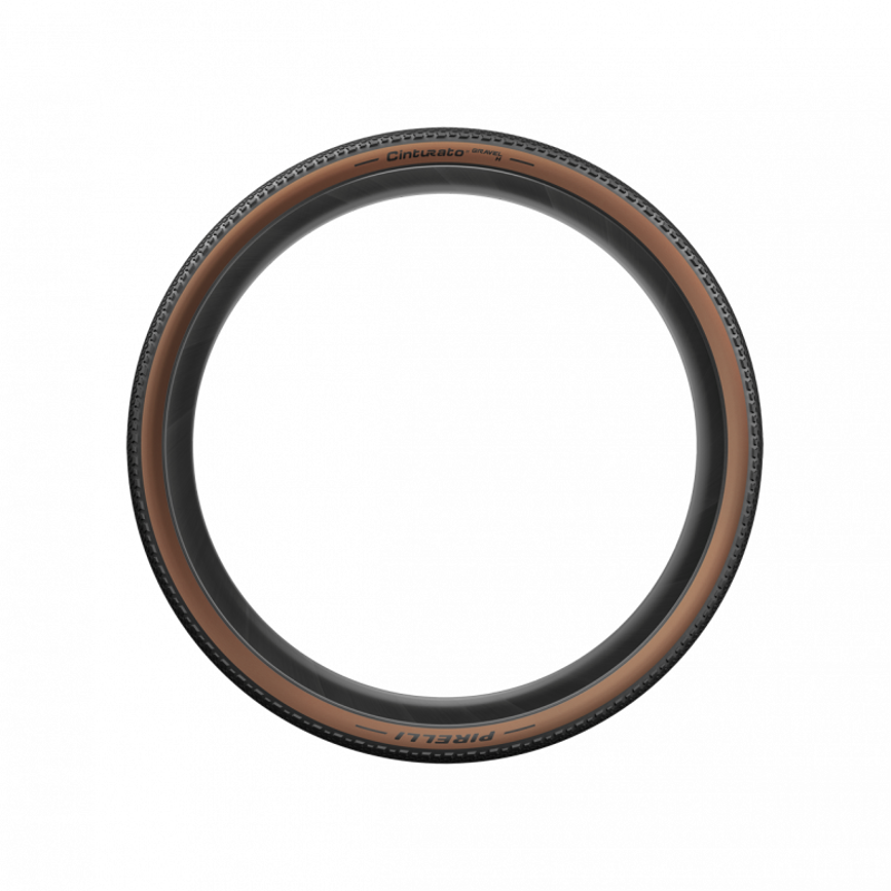 Pirelli Cinturato Gravel H Classic 700x35-50c Tyre in Skinwall-3
