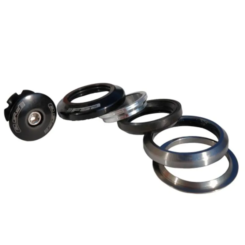 Tapered 1-1/8 to 1.5 Headset in Black