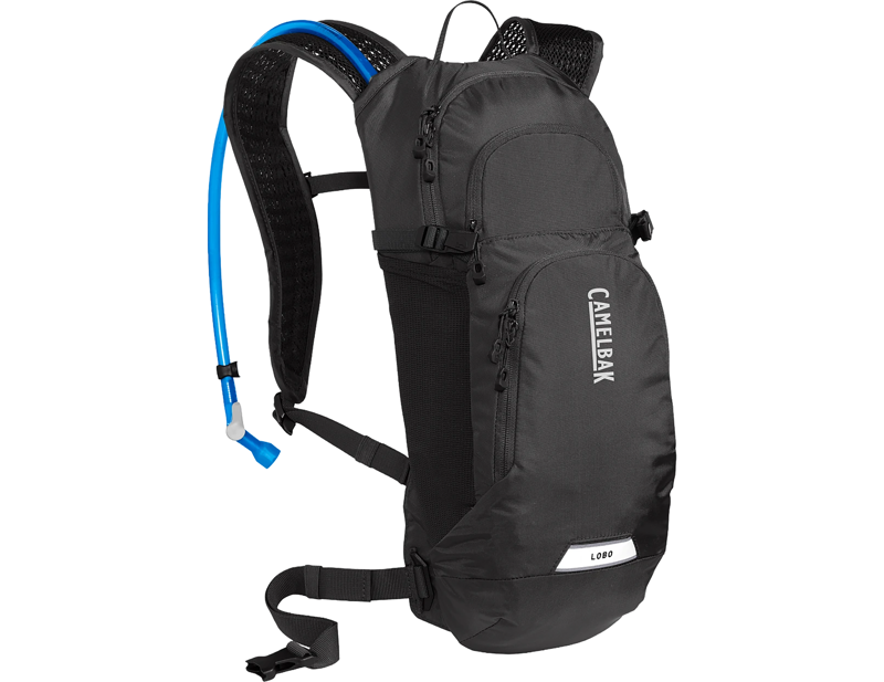 Balfes Bikes Camelbak Women's Lobo 9L Hydration Pack with 70 oz Crux Reservoir in Black/Charcoal Grey | Free postage over £30, £10 off first order, price match & 0% finance.