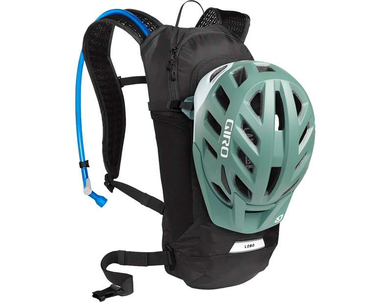 Camelbak Women's Lobo 9L Hydration Pack with 70 oz Crux Reservoir in Black/Charcoal Grey-5