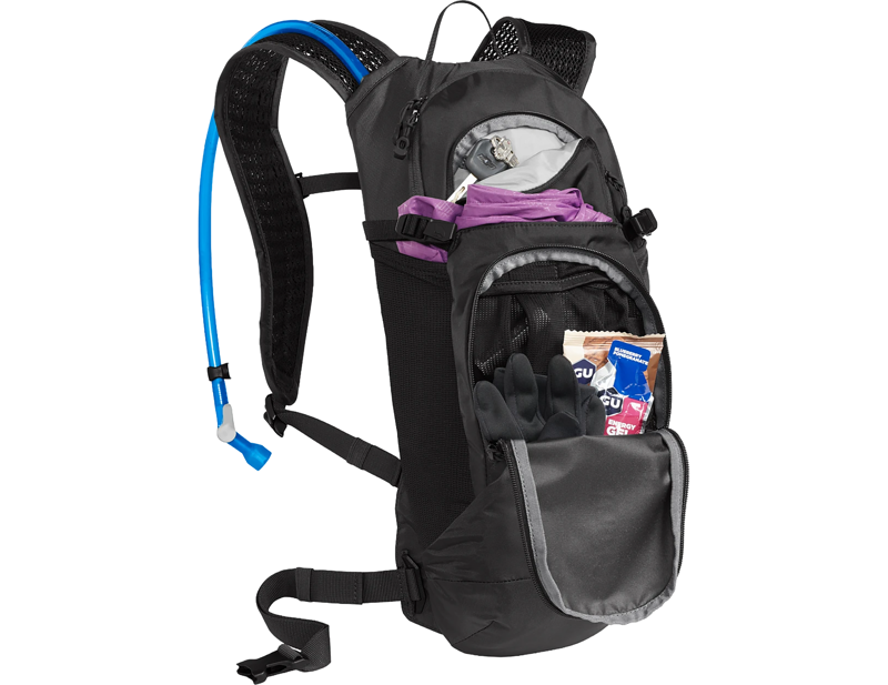 Camelbak Women's Lobo 9L Hydration Pack with 70 oz Crux Reservoir in Black/Charcoal Grey-4