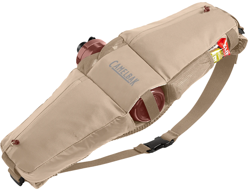 Camelbak Podium Flow 4 Hydration Belt with 21oz Podium Dirt Series Bottle in Moondust-4