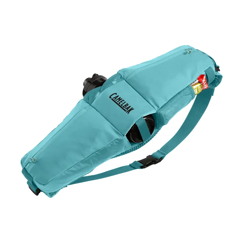 Camelbak Podium Flow 4 Hydration Belt with 21oz Podium Dirt Series Bottle in Arctic Blue-4