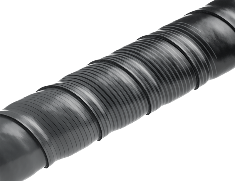 Fizik Vento Microtex Tacky Bi-Colour Handlebar Tape in Black/Grey-1