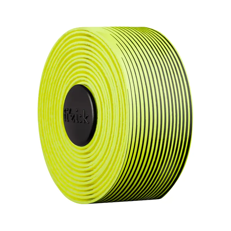 Balfes Bikes Fizik Vento Microtex Tacky Bi-Colour Handlebar Tape in Fluro Yellow/Black | Free postage over £30, £10 off first order, price match & 0% finance.