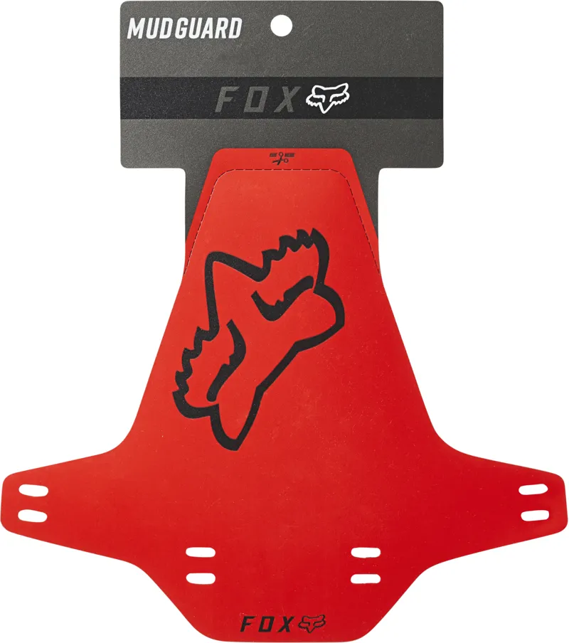 Fox Clothing Mudguard in Red
