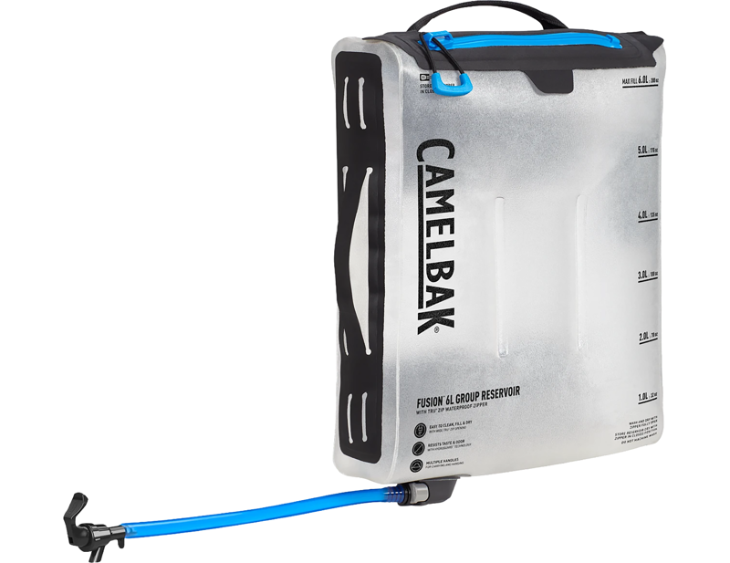 Camelbak Fusion 6L Group Reservoir with TRU Zip Waterproof Zipper in Clear-4