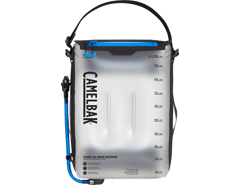 Camelbak Fusion 10L Group Reservoir with TRU Zip Waterproof Zipper in Clear-4