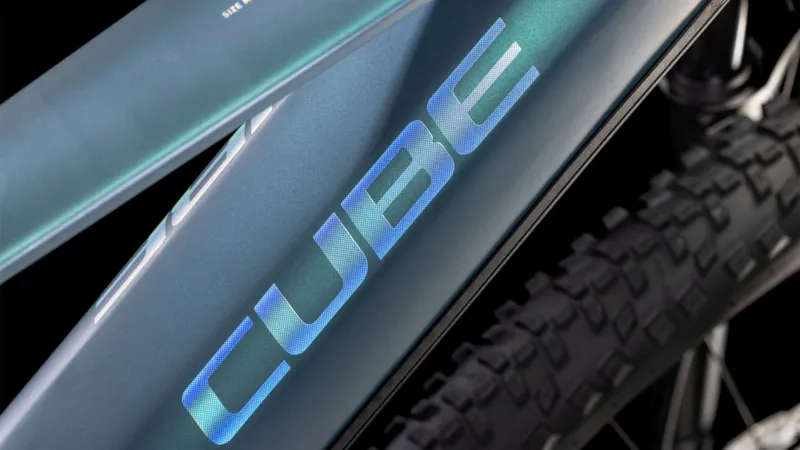 Cube Reaction Hybrid Pro 600 Electric Hardtail Mountain Bike 2025 in Smaragd Grey/Prism-2