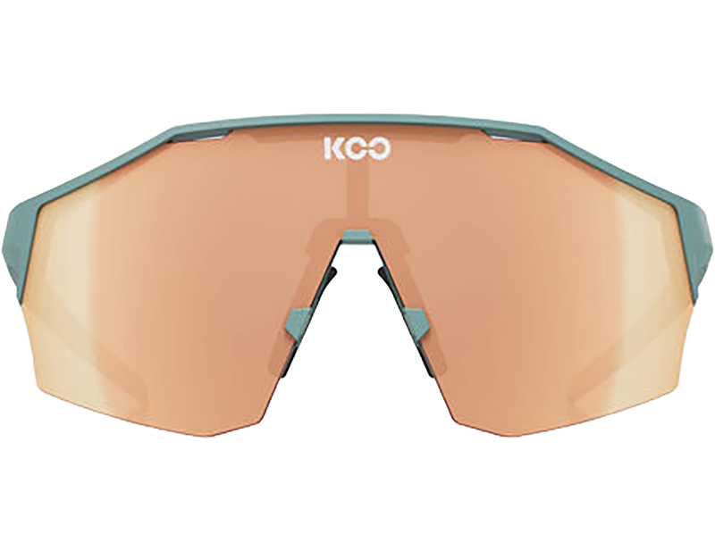 Koo Alibi Sunglasses in Harbor Blue Matt/Copper Mirror-1