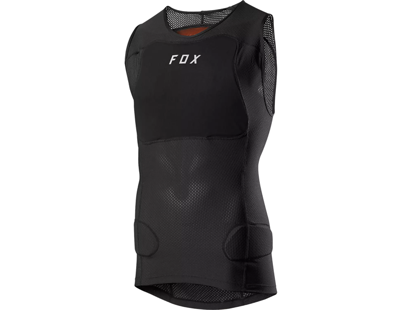 Fox Racing Baseframe Pro SL Sleeveless Chest Guard in Black