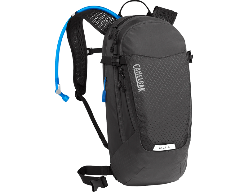 Balfes Bikes Camelbak Camelback Women's M.U.L.E. 12L Hydration Pack with 100 oz Reservoir in Black/Charcoal Grey | Free postage over £30, £10 off first order, price match & 0% finance.