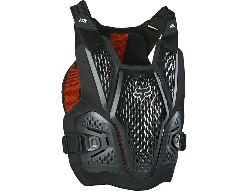 Fox Racing Raceframe Impact Soft Back CE Chest Guard in Black-4