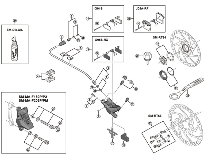 Balfes Bikes Shimano BR-RS785 Bleed screw and nipple seal | Free postage over £30, £10 off first order, price match & 0% finance.