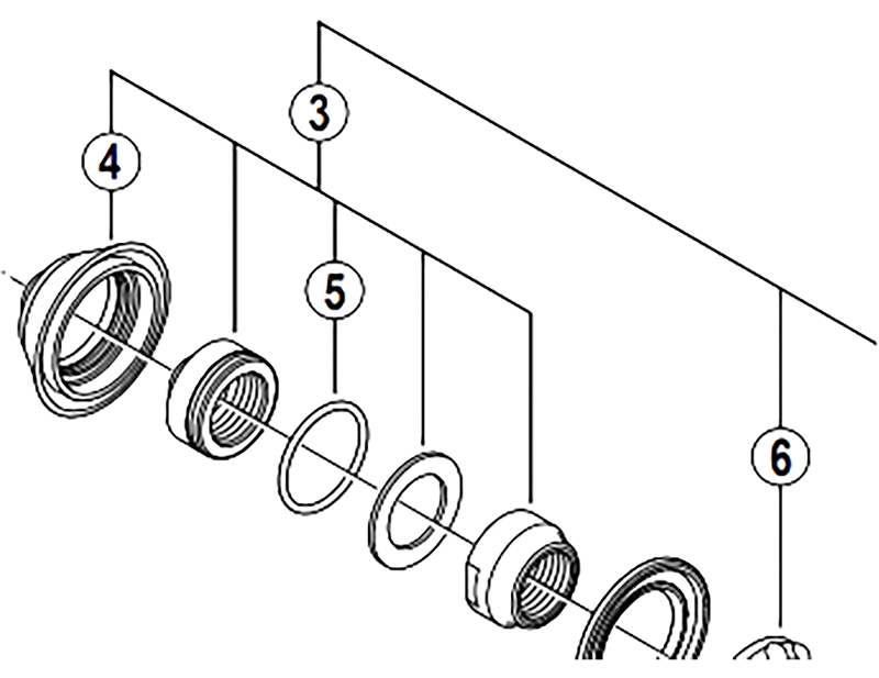Balfes Bikes Shimano FH-M770-S left hand lock nut unit | Free postage over £30, £10 off first order, price match & 0% finance.