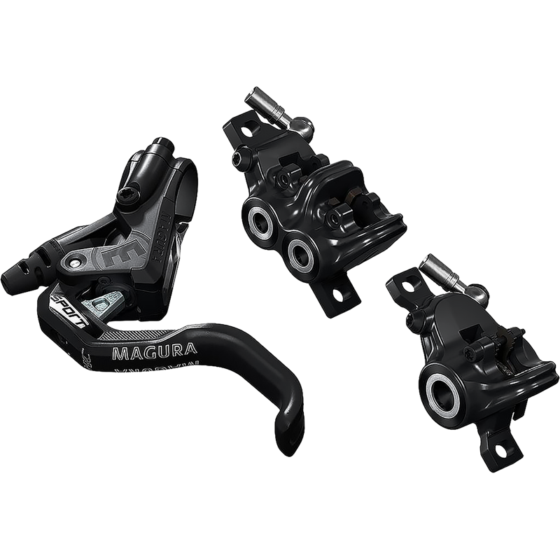 Balfes Bikes Magura MAGURA MT Trail Sport 1-Finger HC Brake Set in Black | Free postage over £30, £10 off first order, price match & 0% finance.