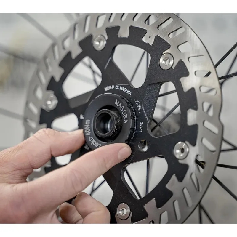 Magura MDR-P CL Disc Rotor 203 mm Center Lock with Lockring for Thru Axle-2