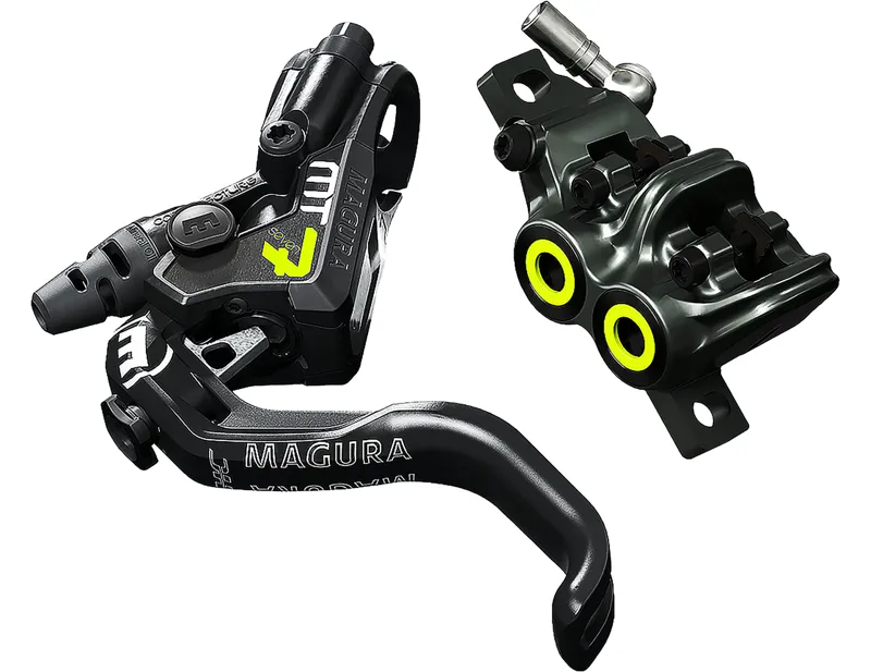 Balfes Bikes Magura MT7 Pro 1-Finger HC Brake Lever in Black/Yellow | Free postage over £30, £10 off first order, price match & 0% finance.