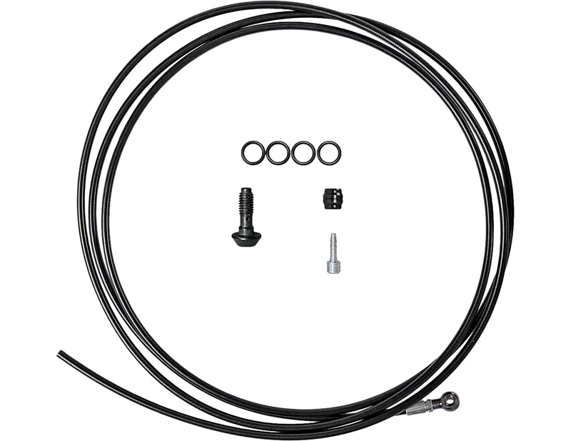 Disc brake tubing for MT4 to MT TRAIL SL in black