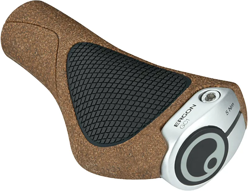 Balfes Bikes Ergon GC1 Biokork Regular Grip in Brown/Black | Free postage over £30, £10 off first order, price match & 0% finance.
