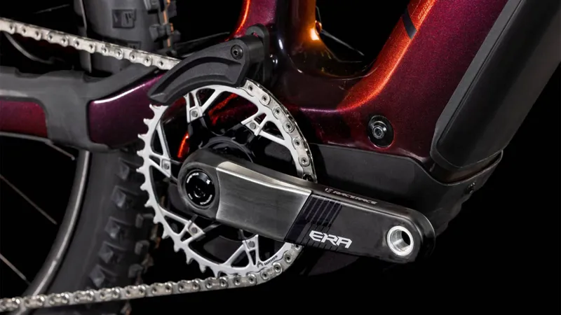 Cube Stereo Hybrid ONE77 HPC SLT 800Wh Electric Full Suspension MTB 2025 in Solareclipse/Bronze-6