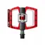 Crankbrothers Mallet DH Pedals in Red