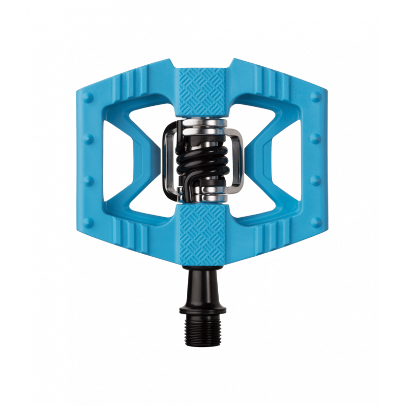 Crankbrothers Double Shot 1 Hybrid Pedals in Blue/Black-1