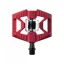 Crankbrothers Double Shot 1 Hybrid Pedals in Red/Black