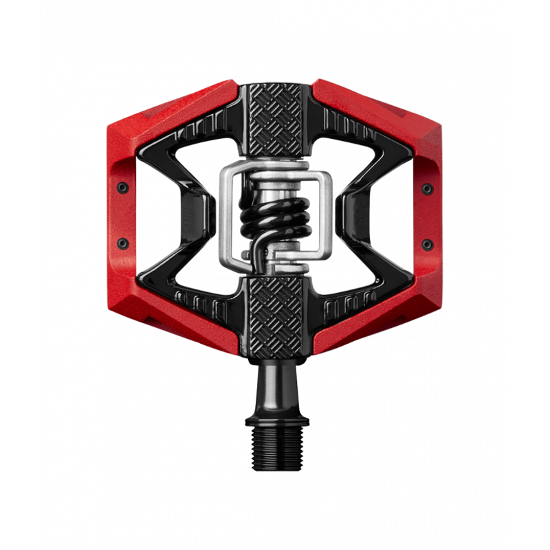 Crankbrothers Double Shot 3 Pedals in Red/Black-1