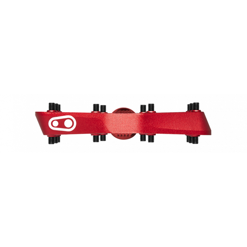 Crankbrothers Stamp 7 Pedals in Red-4