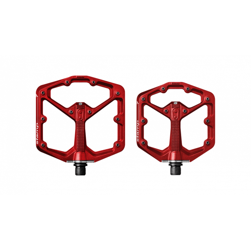 Crankbrothers Stamp 7 Pedals in Red-2