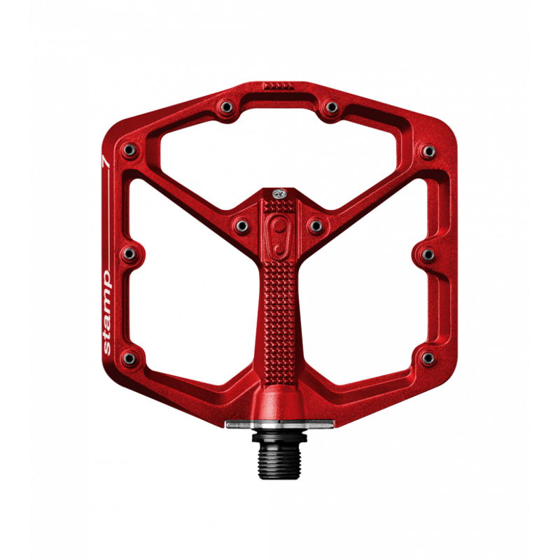 Crankbrothers Stamp 7 Pedals in Red-1