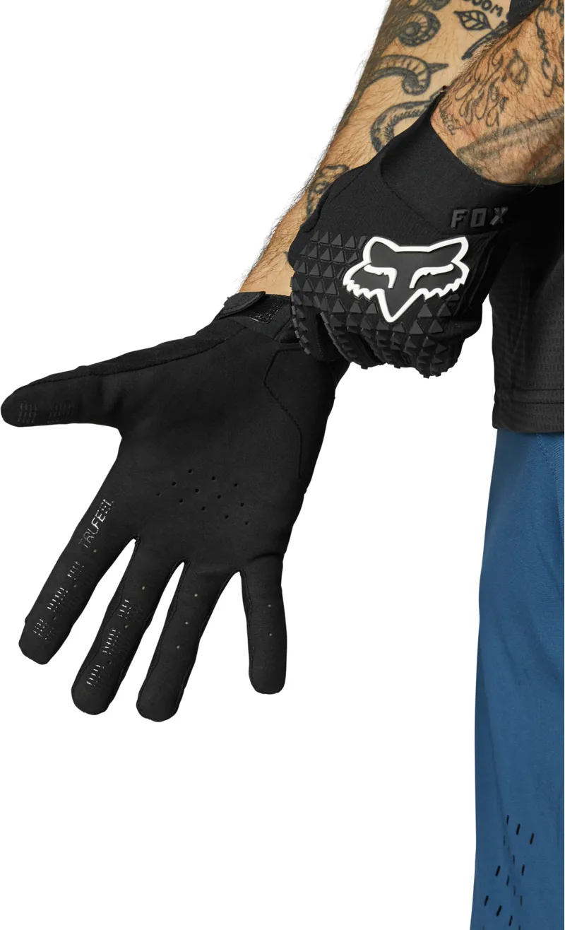 Fox Racing Defend Full Finger Gloves in Black -2