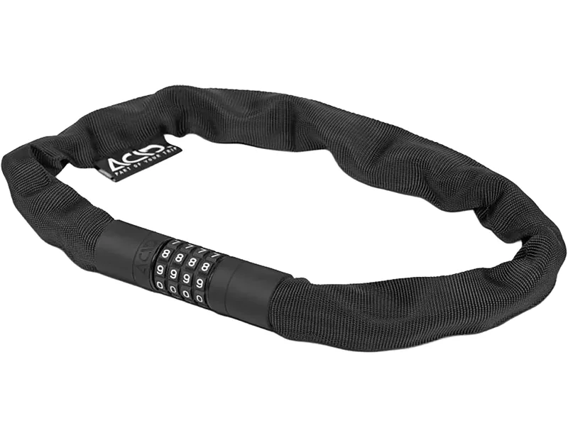 Balfes Bikes Acid Chain Combination Lock Corvid C80 in Black | Free postage over £30, £10 off first order, price match & 0% finance.