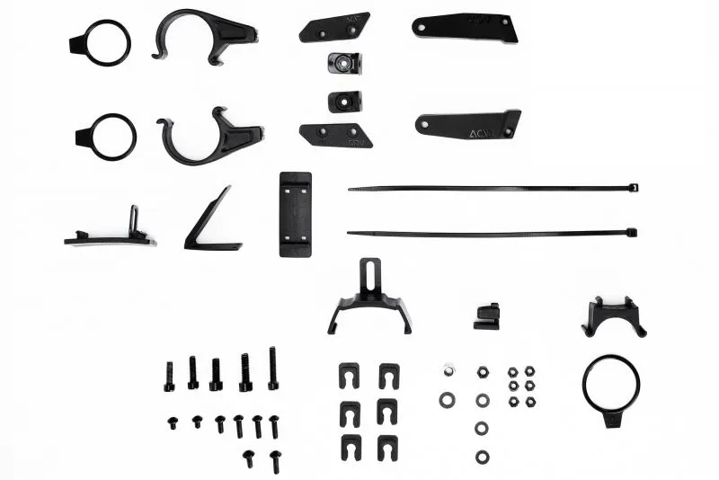 Acid Mudguard Set 60 26 Inch in Black-2