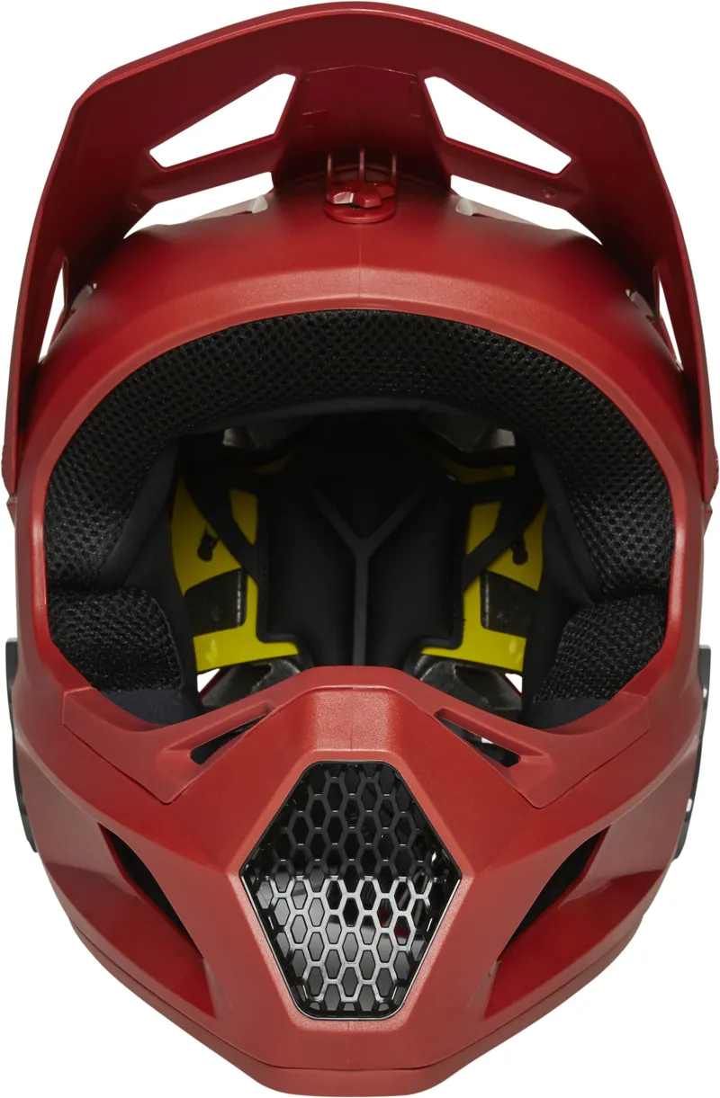 Fox Racing Rampage Full Face MTB Helmet in Red-4