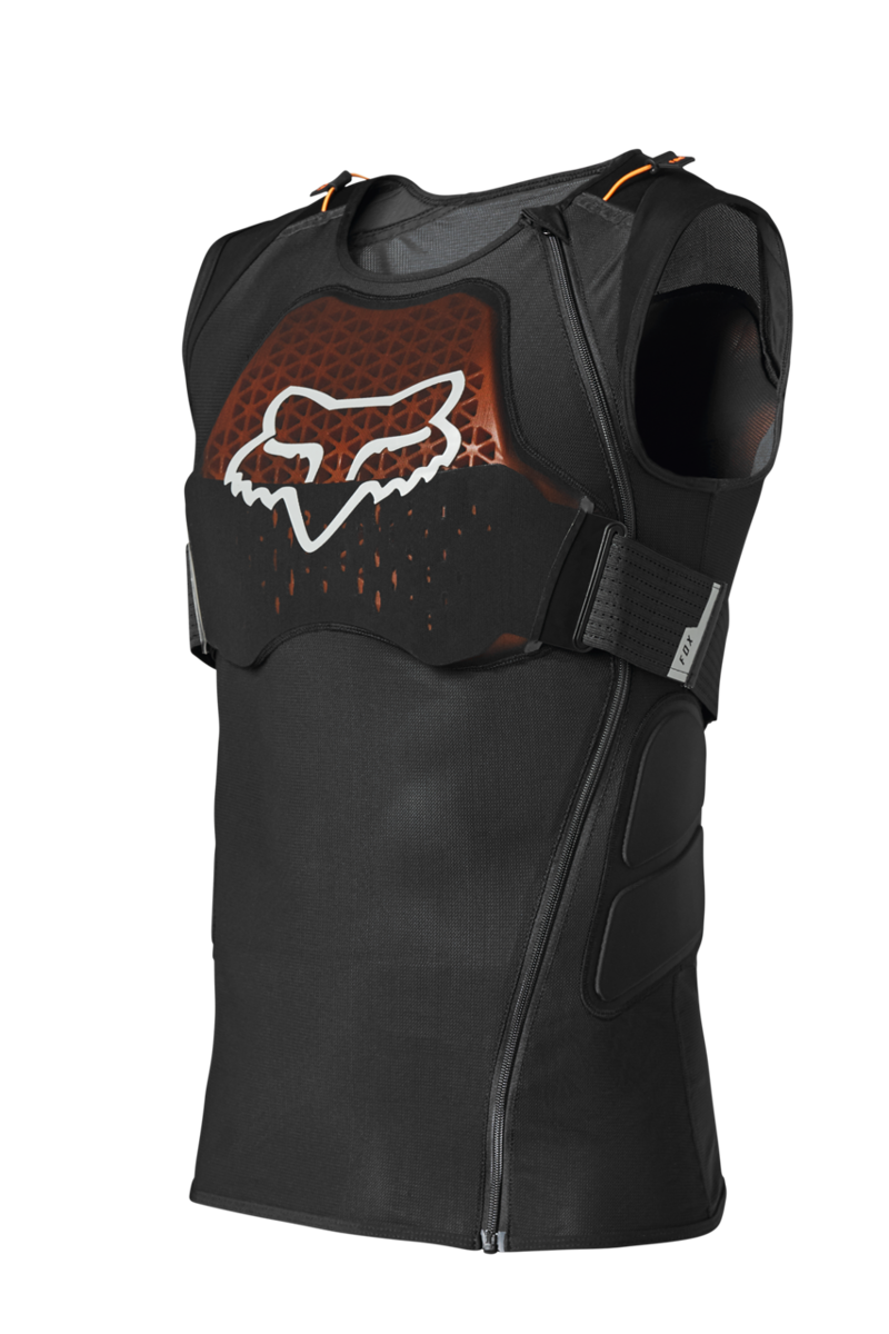 Fox Racing Baseframe Pro D30 Vest Protection in Black-2