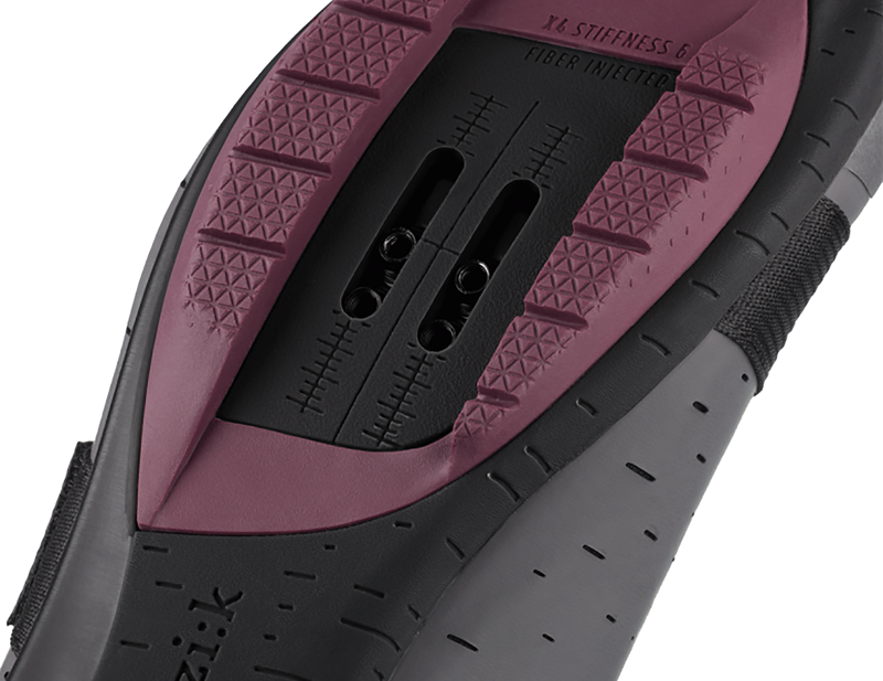 Fizik X4 Terra Powerstrap Shoes in Anthracite/Grape-5
