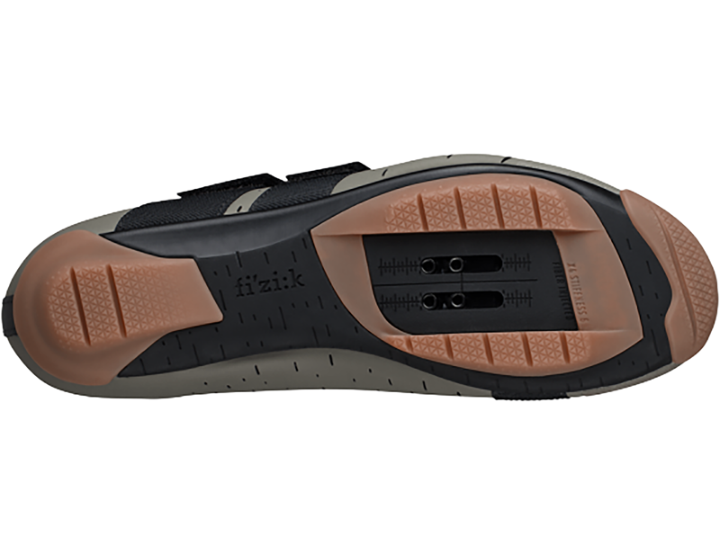 Fizik X4 Terra Powerstrap Shoes in Mud/Caramel-3