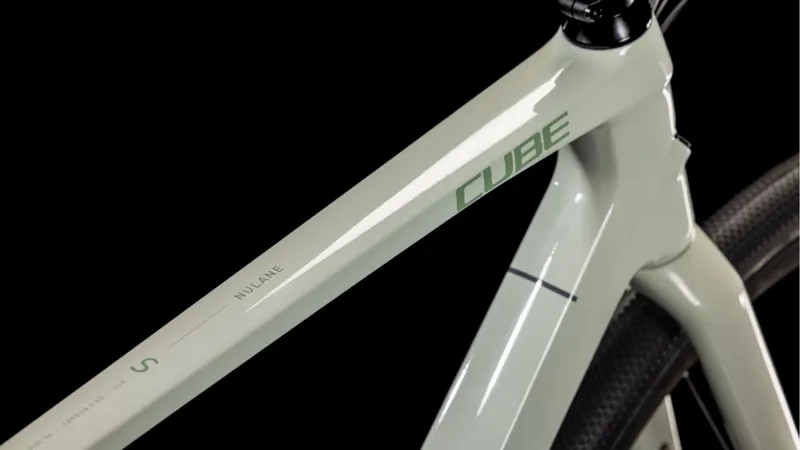 Cube Nulane C:62 SLX Gravel Bike 2025 in Dessert Stone/Green-1