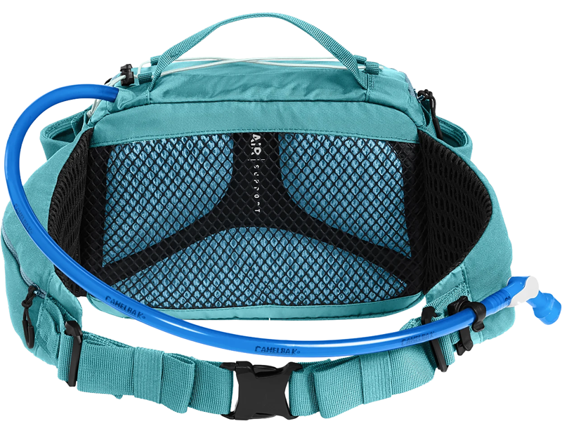 Camelbak M.U.L.E. 5L Waist Pack with Crux 1.5L Lumbar Reservoir in Arctic Blue-3