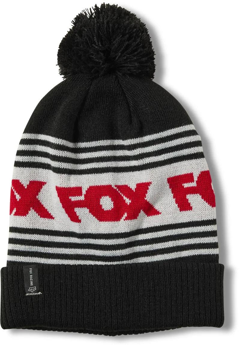 Fox Racing Frontline Beanie in Black/Red