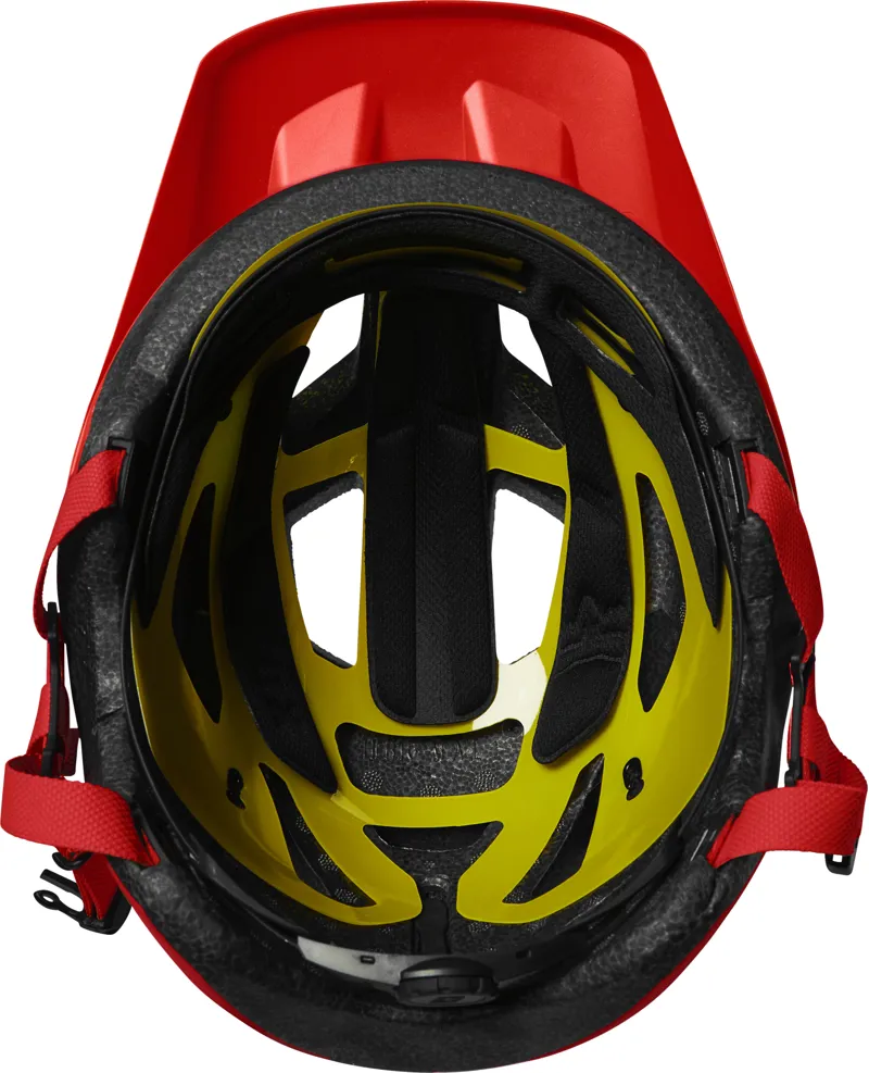 Fox Racing Mainframe MIPS Helmet in Flo Red-4