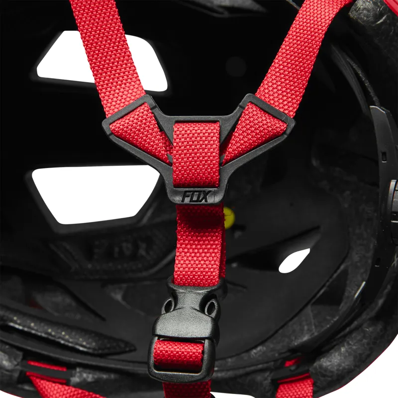 Fox Racing Mainframe MIPS Helmet in Flo Red-5