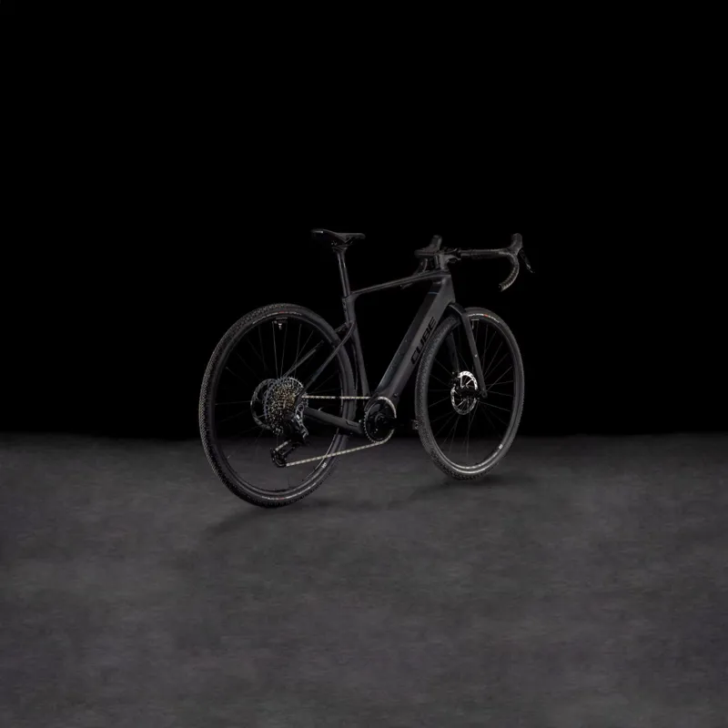 Cube Nuroad Hybrid C:62 SLX 400x 29 Electric Road Bike 2024 in Carbon Glossy-7