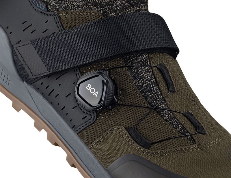 Fizik X2 Terra Clima Shoes in Olive/Caramel-5