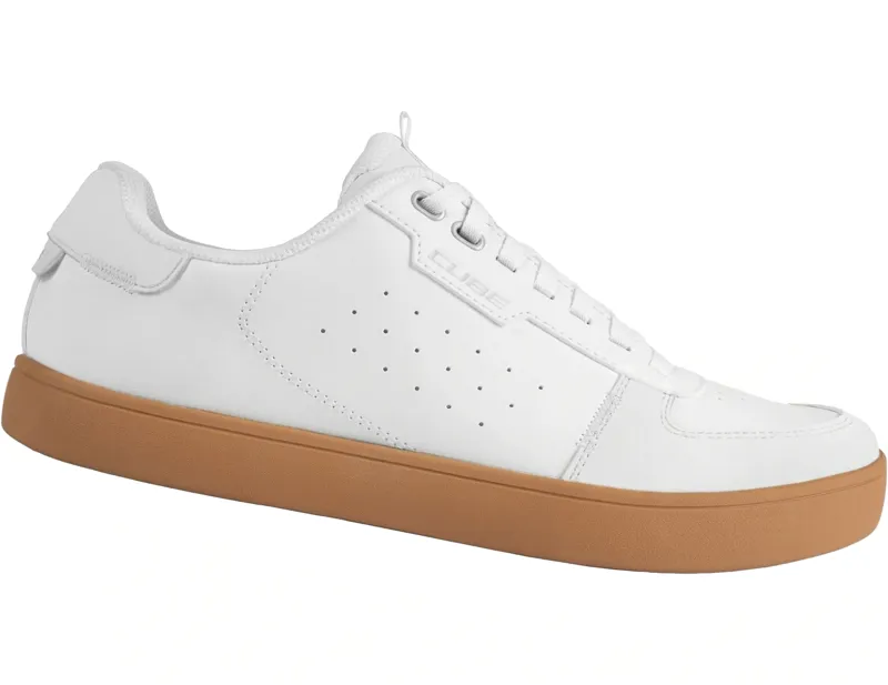 CUBE Maze Flat Pedal Shoes in White