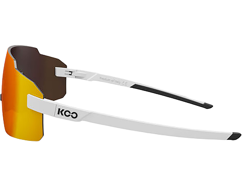 Koo Supernova Sunglasses in White/Red Mirror-2