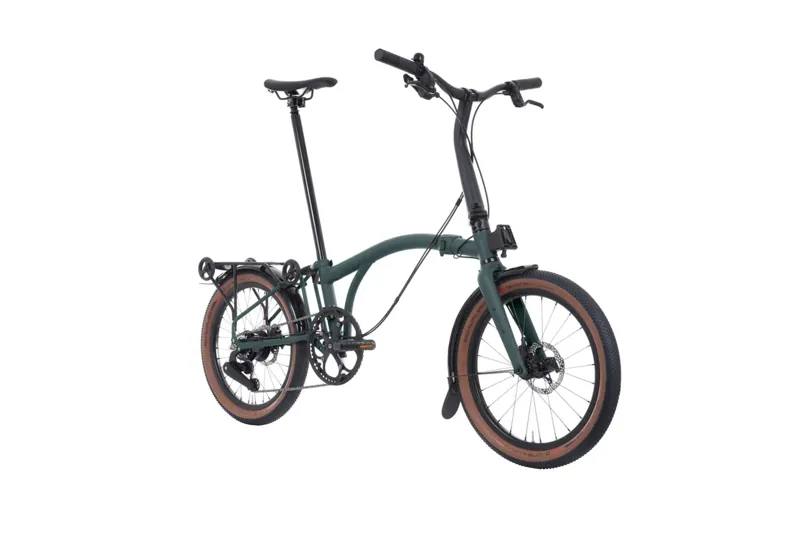 Brompton G Line with Roller Frame 8 Speed Folding Bike 2026 in Forest Green-8
